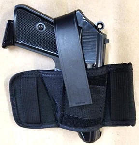 BLACKHAWK Belt Slide Holster 40CS01BK Ambi Small Autos: 22 25 380 TPH PPK PPKS - Picture 1 of 11