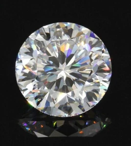 3Ct Natural D Color Lab Grown Diamond Round Cut VVS1 Clarity Certified - Picture 1 of 5