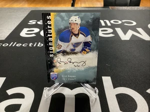 2007-08 Upper Deck Be A Player Hockey Signatures #S-BB Brad Boyes Auto - Picture 1 of 2