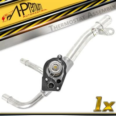 A-Premium Thermostat Housing Assy for Chevy GMC 2007-2017 Saturn Buick Enclave - Image 1 of 4