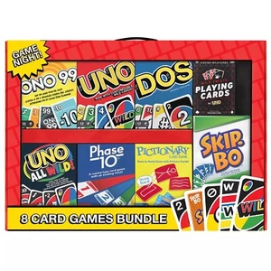 Mattel Game Night 8 Pack Card Bundle - Picture 1 of 6