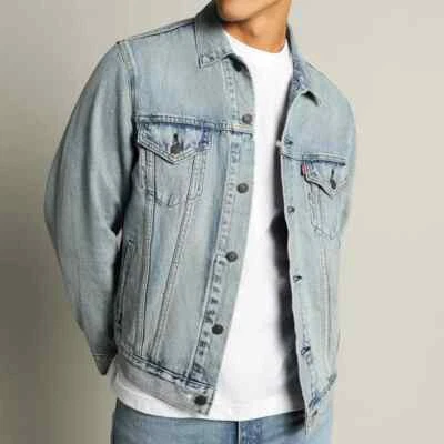 LEVI'S PREMIUM VINTAGE RELAXED FIT Trucker Men's, Authentic BRAND NEW 773800014 - Image 1 of 4