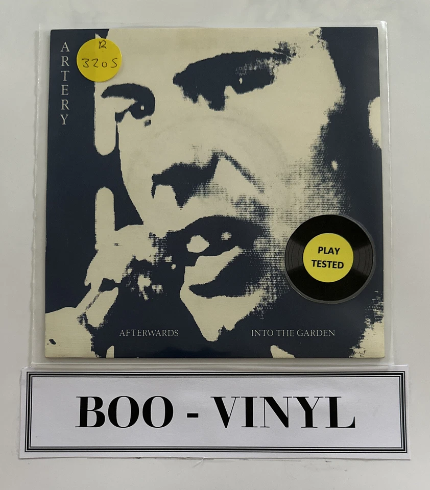 Artery  - Afterwards / Into The Garden  7” Punk / New Wave Vinyl Record EX / EX - Image 1 of 4