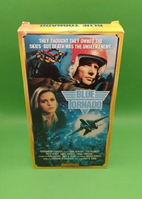 Blue Tornado (VHS, 1991) Dirk Benedict Ted McGinley Patsy Kensit PG-13 - Image 1 of 3