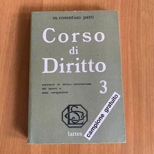 Kurs Handelsrecht 3. Cosentino Patti. Latten - Bild 1 von 5