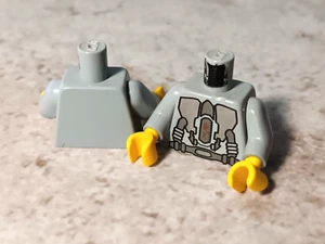 LEGO LOM Torso Life on Mars Astronaut Scientist Body Complete Arms Hands Yellow - Picture 1 of 1