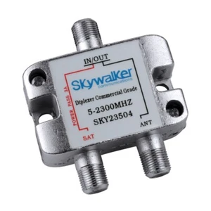 Diplexor de 5-2300 MHz para señales fuera del aire y satelitales (Dish Pro Plus satélite de CC) - Imagen 1 de 5