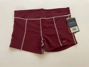 Mississippi State Bulldogs Damen L Booty Shorts Volleyball NEU weinrot Elasthan - Bild 1 von 10
