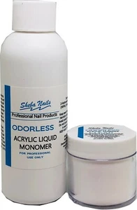 Sheba Nail Odorless Acrylic Kit - Clear Powder & Liquid - Picture 1 of 1