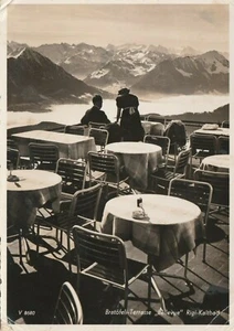 SCHWEIZ, Rigi Kaltbad. Hotel Bellevue, ein gebrauchter PC,1947,TO PALESTINE - Bild 1 von 2