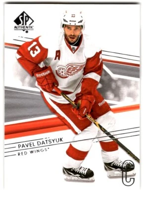 2014-15 SP Authentic Pavel Datsyuk #57 Detroit Red Wings - Image 1 of 2