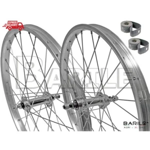 Ruota / Cerchio Anteriore + Posteriore Bici City Bike 26 " x 1.3/8 - 1 Velocità - Foto 1 di 9