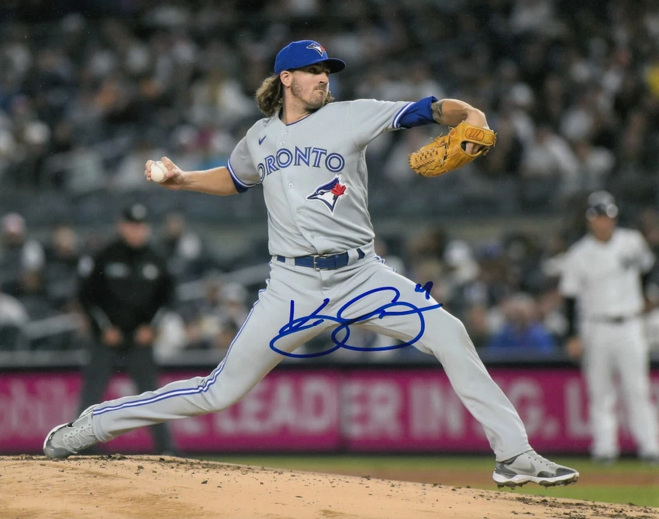 FOTO 8X10 DE BÉISBOL FIRMADA AUTOGRAFIADA POR KEVIN GAUSMAN TORONTO BLUE JAYS MLB Foto 1 de 1