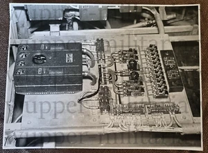 Orig. Foto ME 323 Gigant Messerschmitt Hauptschalttafel Funkanlage offen A028-55 - Bild 1 von 3
