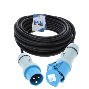 Extensión CEE KALLE Blue 32A 240V 3G 4,0mm2 Línea de goma H07RN-F - Imagen 1 de 27