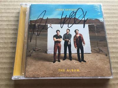 Signed Jonas Brothers "The Album" CD Sealed New Autographed Nick Joe Kevin Auto Foto 1 de 2