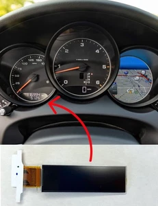 Velocímetro pantalla LCD izquierda OEM Porsche 958/970 A2C00050760 - Imagen 1 de 4