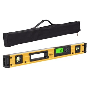 VEVOR Digitale Wasserwaage 600 mm Neigungsmesser Aluminium 3Libellen LCD-Anzeige - Bild 1 von 12