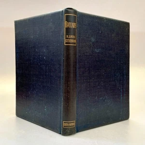 1890 1st Edition BALLADS by Robert Louis Stevenson | Antiquarian Poetry Book - Picture 1 of 16
