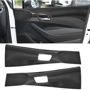 Carbon Fiber Inner Door Panel Cover Trim Interior For Toyota GR Corolla 2023-25 - Picture 1 of 10