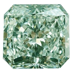 5.21 Ct 10*10 Mm Vvs1 Ice Blue Color Radiant Loose Moissanite Diamond For Rings - Picture 1 of 2