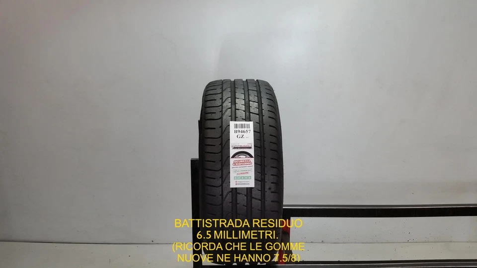 Gommes Usées 245/35R20 91Y Pirelli P Zero Pneumatiques Usés B94657 - Photo 1/1