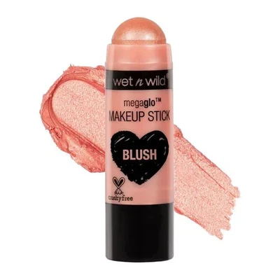 wet n wild MegaGlo Makeup Stick Blush 801A Peach Bums NEW USA Seller - Image 1 of 3