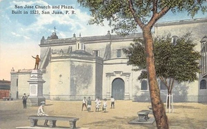 Puerto Rico - San José Church and Plaza - Publ. Carbia Bros. - Picture 1 of 2