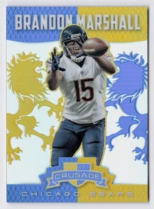 2014 Panini Rookies & Stars Crusade Brandon Marshall #31 Blue DENVER BRONCOS - Bild 1 von 2