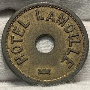 Hotel Lamoille Nevada ~ Good For 12 1/2 Cents ~ Rare Trade Token (L141) - Picture 1 of 3