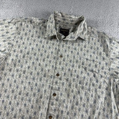 Vintage Woolrich Shirt Mens 2x Fishing Aztec Pattern Button Up Long Sleeve - Image 1 of 4