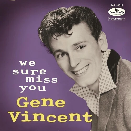Gene Vincent - We Sure Miss You [New Vinyl LP] 10", With Booklet, With CD - Image 1 of 1