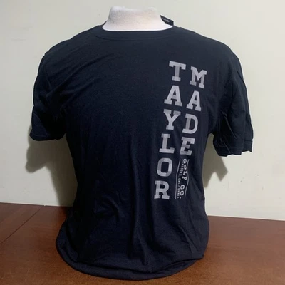 Taylormade Mens Large or XL Black Golf Tee Shirt New T Shirt Golf - Image 1 of 4