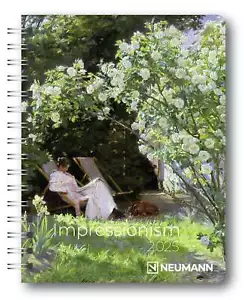 Kalender 2025 -Impressionism Diary 2025- 16,5 x 21,6cm Buchkalender Terminplaner - Bild 1 von 2