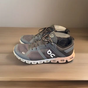 On Cloud Sneakers Size 9 Cloudflow Rock Rose Pink Gray Women's Running Shoes - Picture 1 of 7