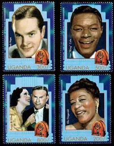 UGANDA 1996 RADIO CENT. MNH JUDAICA, BLACK HERITAGE🅵🆁🅴🅴 🆂🅷🅸🅿🅿🅸🅽🅶 - Picture 1 of 1
