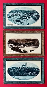 3 x AK CONSTANTINOPLE um 1910 Pont de Galata, Bosporus, Moschee  ( 151960 - Bild 1 von 2