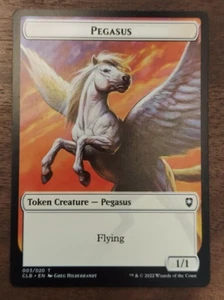 4x Pegasus Token - Neuwertig - Kampf um Baldur's Gate SPATZ MAGIC mtg - Bild 1 von 1