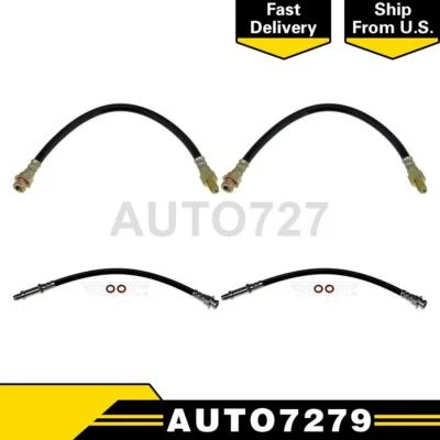 Línea de freno de manguera hidráulica de freno trasero delantero Dorman para Dodge Monaco 1969 Foto 1 de 4