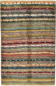 Gabbeh Teppich Rug Carpet Tapis Tapijt Tappeto Alfombra Orient Perser Zollanvari - Bild 1 von 1