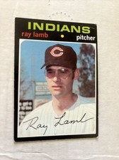 1971 Ray Lamb Cleveland Indians Topps Baseball Card #727