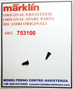 MARKLIN 75310 753100 VITE 1/2 FIL (2pz) - SCHRAUBE-ZYL. ANS. (2 Stück) - Picture 1 of 1