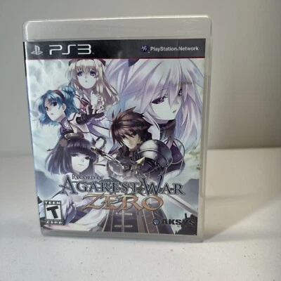 Record of Agarest War Zero PS3 CIB Very Good Condition! - Image 1 of 4