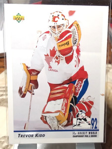 1992-93 Upper Deck Hockey Card of Trevor Kidd #385 w/Free Shipping/Returns