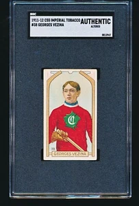 1911 C55 GEORGES VEZINA Rookie #38 SGC A - No Creases - Picture 1 of 2