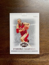 2007-08 Topps Triple Threads Zydrunas Ilgauskas Platinum 1/1