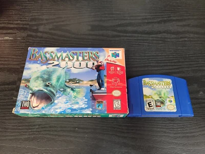BASS Masters 2000 para Nintendo 64 N64 En Caja IB Gran Forma Foto 1 de 4
