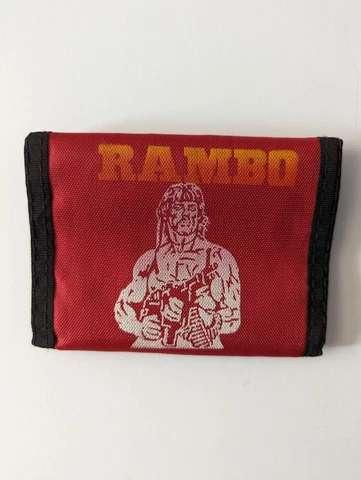 Rambo Wallet Vintage Sylvester Stallone Cover