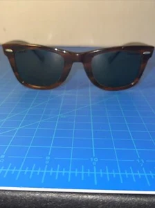 GAFAS DE SOL VINTAGE B&L RAY BAN L2053 ONAS GRUESAS TORTUGA G15 UV WAYFARER 5024 - Imagen 1 de 9