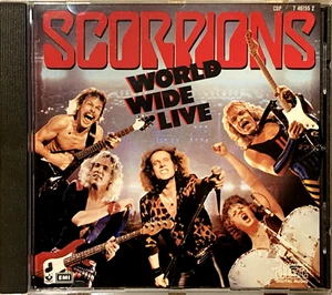 SCORPIONS World Wide Live Original EMI Harvest CD CDP 7461552 MINT West Germany - Picture 1 of 5